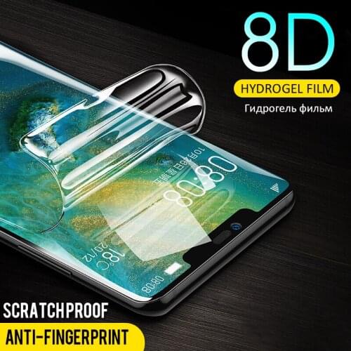 8D Full Cover Hydrogel Screen Protective Film For Huawei P10 P20 Lite P20 Pro Protector for Honor 9 Lite Mate 10 20 Not Glass