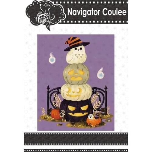 Halloween Pumpkin Metal Cutting Die Graffiti Scrapbook Cutting Die Creative Molding New Cutting Die in 2021