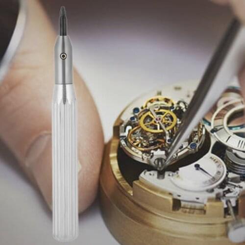 Watch Crown Tube Insert Remover Tools with 4 Pins Repair Tool for Watchmaker