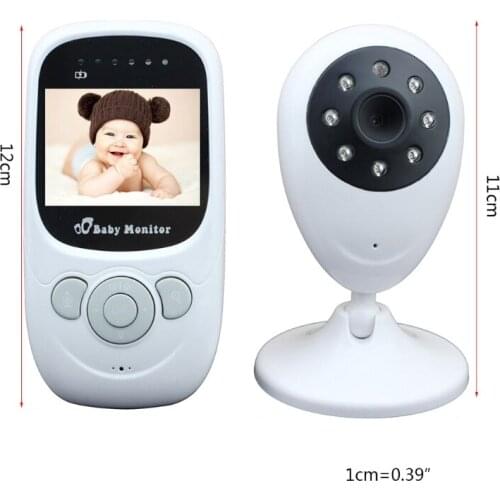 2.4 inch Wireless Video Color Baby Monitor High Resolution Baby Security Camera
