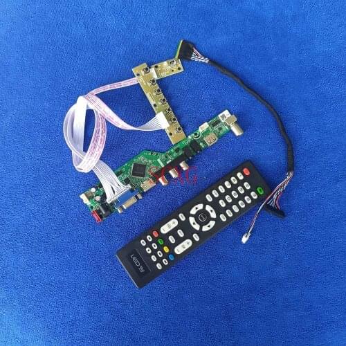 Kit LED/LCD For LP140WH2-TLA1/TLB1/TLC1/TLE2/TLF1/TLL1 HDMI-compatible VGA USB AV 1366*768 Matrix drive board Analog LVDS 40 Pin