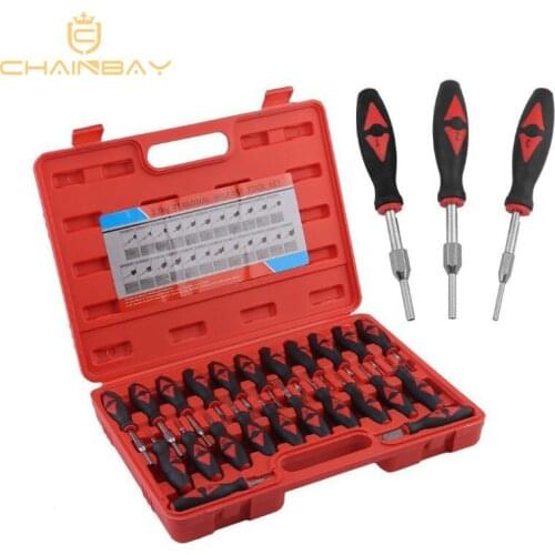 23 Pcs Car Terminal Extractor Needle Remover Plug Terminal Harness Unlocking Auto For Tool