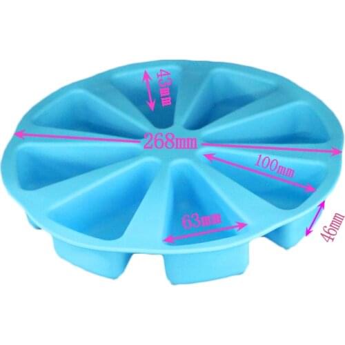 1pcs Silicone Mold Jelly Cake Mold Bread Mousse Chocolate Molding Prepared Foods And Produce Safe And Nontoxic Handmade Soap