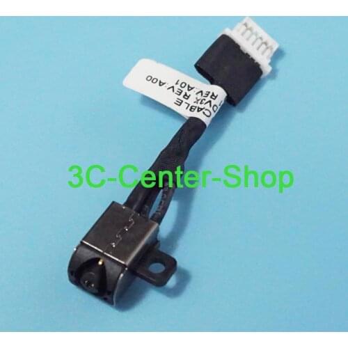 1 PCS 4.5*3.0mm DC Jack Connector For DELL Inspiron 11- 3162 3164 3168 3169 3179 P24T DC Power Jack Socket Plug Cable