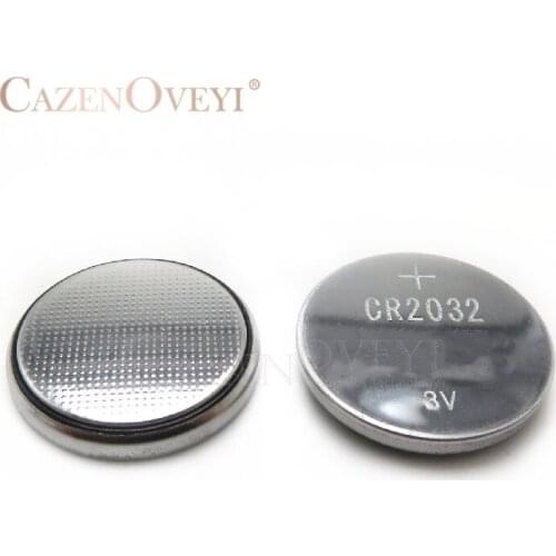 10pcs/lot CR2032 button cell battery 2032 computer motherboards remote control In Stock