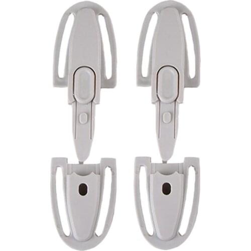 2PCs/Set Car Safety Seat Strap Belt Lock Car Seat Chest Clip Universal Baby Harness Safe Buckle for Baby automobiles seat covers