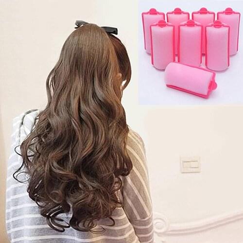 70% Hot Sale 12 Pcs/Bag Magic Sponge Foam Cushion Hair Styling Rollers Curlers Twist Tool