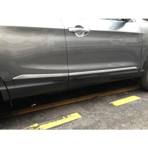 Car side soor trim for Qashqai 2015 4pcs/lot ABS