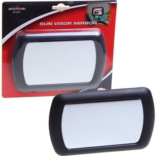 Car Interior Sun visor mirror Car Portable Makeup Sun-shading Cosmetic Universal HD Mirror For Automobile Auto Supplies