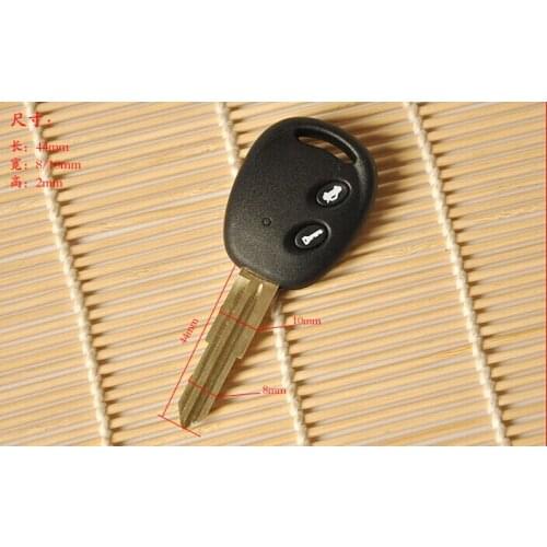 Free shipping 2 Botton Remote car Key Case Shell cover For Chevrolet Lova