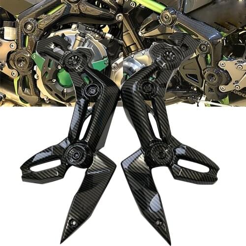 Z900 2017-2019 ABS Plastic (Carbon Color) Motorcycle Frame Cover Fairing Guard Protector For Kawasaki Z900 Z 900 2017 2018 2019
