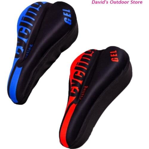 Breathable Bicycle Saddle Silicone Cushion Silicone Sponge Cycling Seat Breathable Bicycle Saddle Bicycle Seat