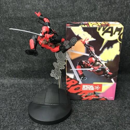 Creator Marvel X-men Deadpools 21cm Statue Action Figure Model Toys