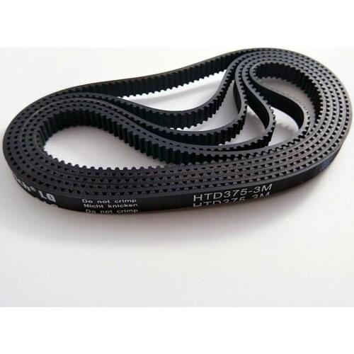 HTD 3M Timing belt C= 372 375 378 381 width 6/9/10/15mm Teeth 124 125 126 127 HTD3M synchronous 372-3M 375-3M 378-3M 381-3M