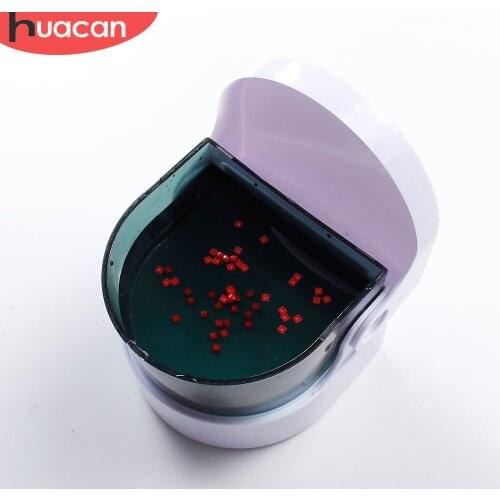 HUACAN Diamond Painting Drills Clean Machine Tools Diamond Embroidery Accessory Convenient To Clean Sticky Clumpy Drills