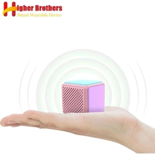 Rubiks Cube Portable Outdoor Audio Macaron Color Silicone Color Matching Mini Square Bluetooth Speaker Boy and Girl Gift