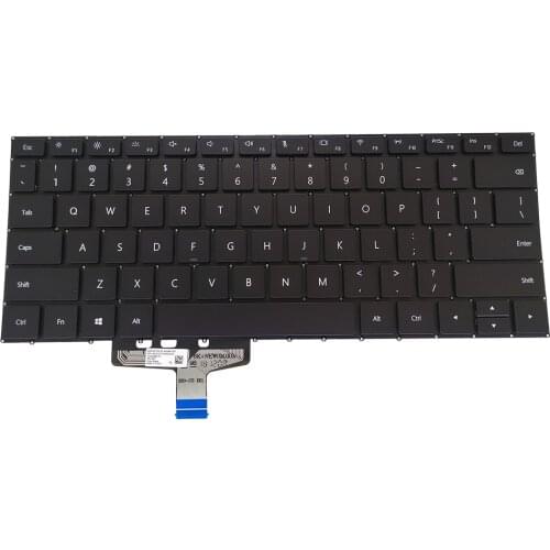 US CS replacemen keyboards for Huawei MateBook 13 WRT W29 WRT-W19 VLR W09 W19 laptop keyboard English CZ Czech New NSK-350BQ