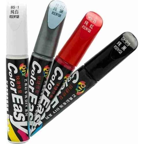 New Car Paint Repair Pen Scratch Remover Up Clear Coat Applicator Fix Tool 4 Color Can Choose