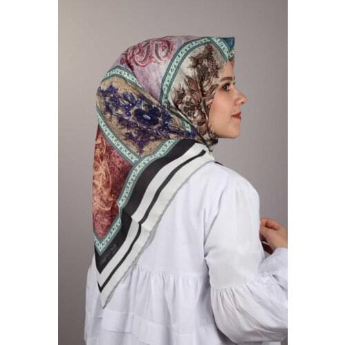 PİRAMİT SOFT HAND DİKİŞLİ SCARF-DESEN-17-RENK-09