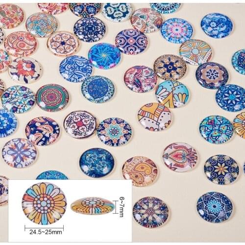 Various Flower Series Glass Patch DIY Time Stone Ornament Accessories jewelry making luxury accessories wholesale