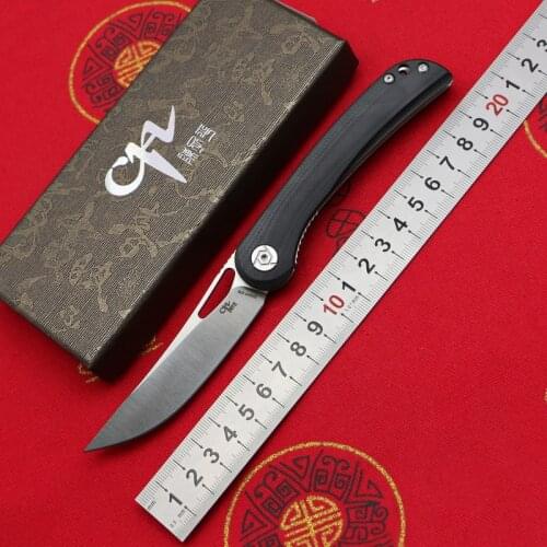CH3517 Folding Knifes D2 Blade Steel+G10 Handle Outdoor Camping Hunting Fishing Trekking Pocket kitchen Fruit EDC Tools