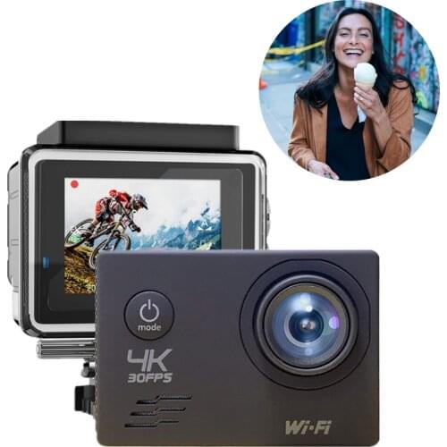 TRAVOR Action Camera WIFI Camera Diving Camera HD 4K Digital Camera For Outdoor Expedition Record Camera Driving Recorder