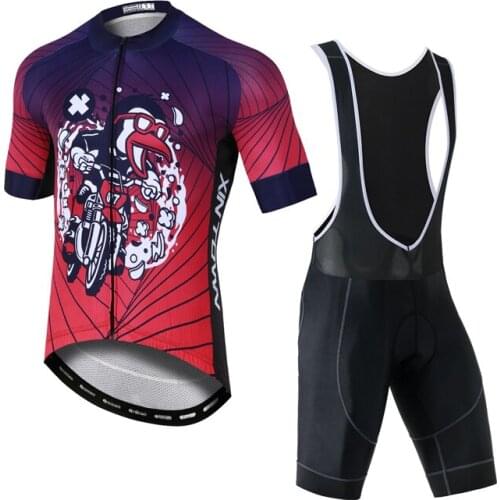 YOCENE Hot Selling Men Summer Cycling Suit High Elasticity Bike Jersey Compression Bicycle Set