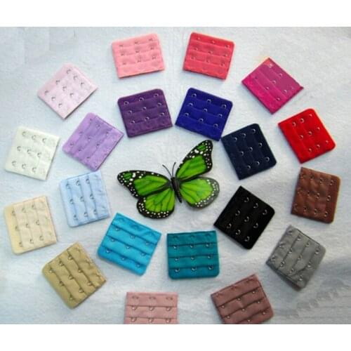 10Pcs Bra Extender Soft Strap Extension3 Row 3 Hooks Durable Supplies Sewing Tools Intimates Accessories