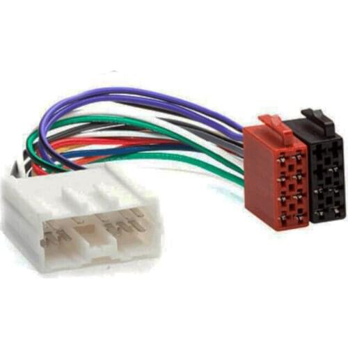 Car Radio ISO Adapter Switch Cable for Mitsubishi Lancer Pajero Shogun Lancer Evo Pajero Delica