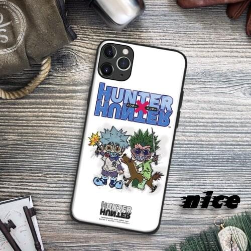 Hunter X Hunter Anime Glass Soft Silicone Phone Case FOR IPhone SE 6s 7 8 Plus X XR XS 11 12 Mini Pro Max Sumsung Cover Shell