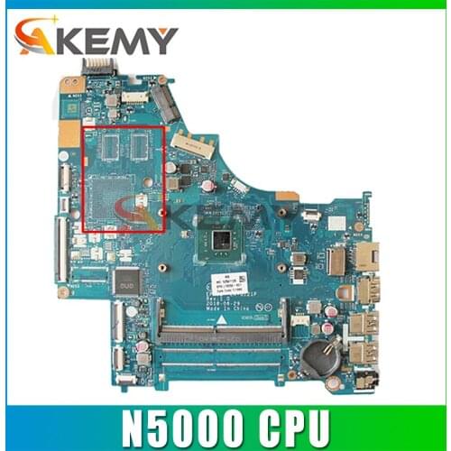 For Hp 15-Bs Series Laptop Motherboard L19050-601 EPG52 LA-G121P With SR3RZ Pentium N5000 CPU DDR4 MB 100% Tested Fast Ship