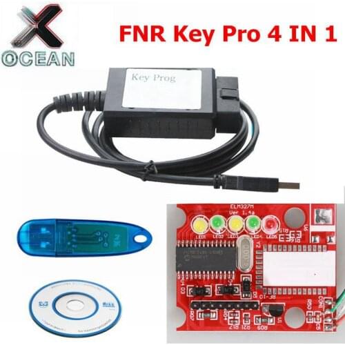 FNR Key Prog 4 in 1 USB Dongle For Nissan For Renault For Ford FNR Key Programmer 4-in-1 With Dongle Auto Key Transponder