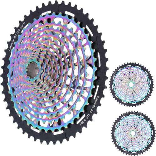 MTB Bicycle Cassette Freewheel CNC 11 12 Speed 9-50T Mountain Bike Freewheel Sprocket Ultralight Cassette Flywheel