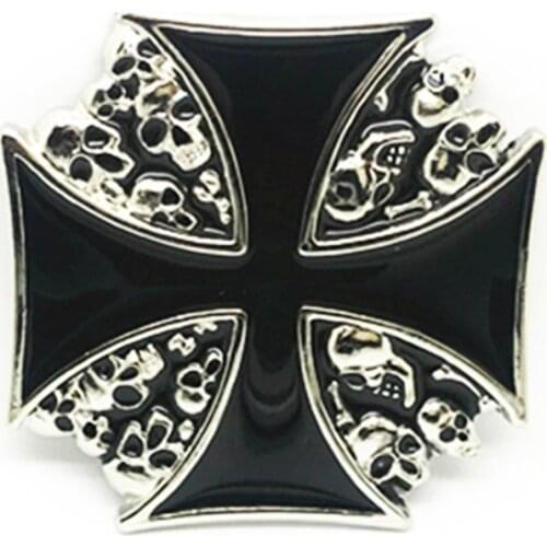 Fashion vintage Style Western cowboy Casual belt buckle for Jeans Zinc Alloy Middle Ages cross pattern male female belt buckles