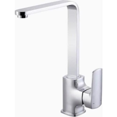 Real Snyder 360 degree rotation full copper kitchen faucet hot and cold faucet Single lever Rabbit series