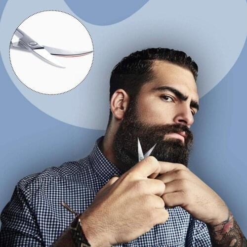 Elbow Silver Nail Scissors Nail Tools Nose Hair Scissors Double Tools Makeup Scissors Eyelid Scissors Medical Tape Nail I1E5