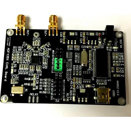 ADF4350/4351 Development Board 35M-4.4G Signal Source PC Software Control Point Frequency Frequency Hopping Frequency Sweep