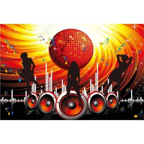 Custom photo mural on the wall 3d wallpaper Trend music element KTV home decor living room wallpaper for walls 3 d