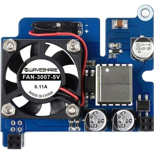 Power Over Ethernet Fan HAT Expansion Board for Raspberry Pi 3B+/4B, 802.3af-Compliant, Tailored For Raspberry Pi Official Case