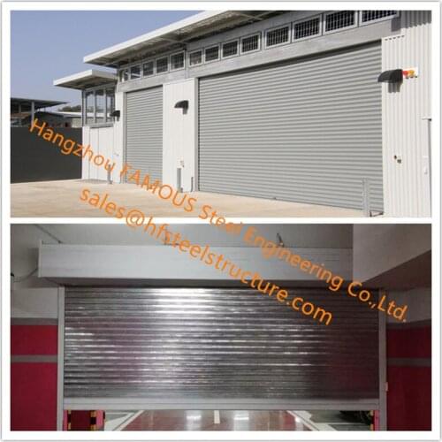 Fire Prevention Motorized Folding Doors America Standard Fire Resistance Steel Sliding Doors