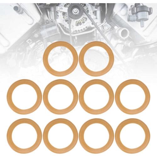 10Pcs Rubber Piston Ring Air Compressor Piston Rings Insulated Pump Accessories For 550W Oil Free Silent Air Compressor