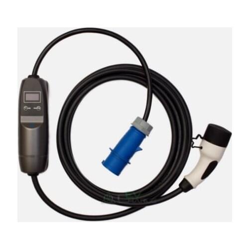 Iec 61851 smart AC evse cable ev charger type 2 ladekabel 7kw charging stations