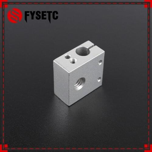 High Quality CR10 Block CR-10 Heated Block For CR10 Hotend MK8 Block MK9 Block Print Head Extruder J-head
