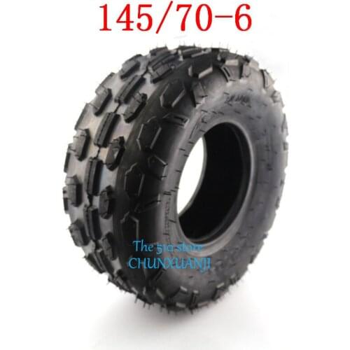 High quality 145/70-6 Front Rear Tire Tubeless Tire fit ATV Quad Go Kart Tyre small bull 6inch wheel tyre