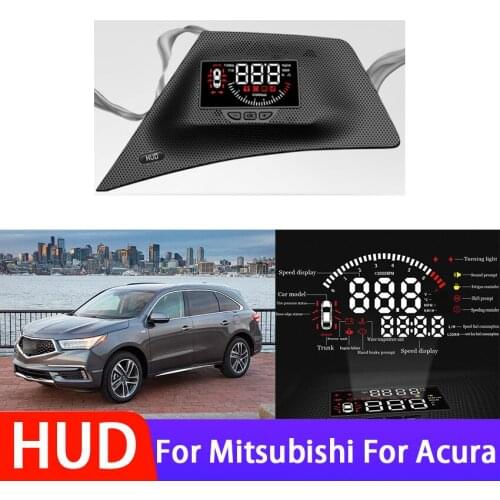 High Quality Car Electronic Accessories Head Up Display HUD For Mitsubishi For Acura Car HUD Head Up Display Digital Speedometer