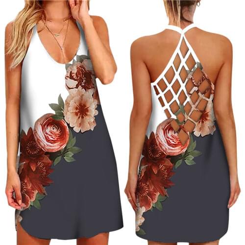 Модные летние платья ZHANQI China At AliExpress