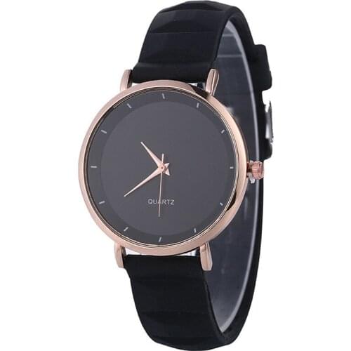 Tendencia de mujer 2020 Silicone Women Watches Luxury Brand Casual Ladies Quartz Clock Wristwatches Clock Montre Femme
