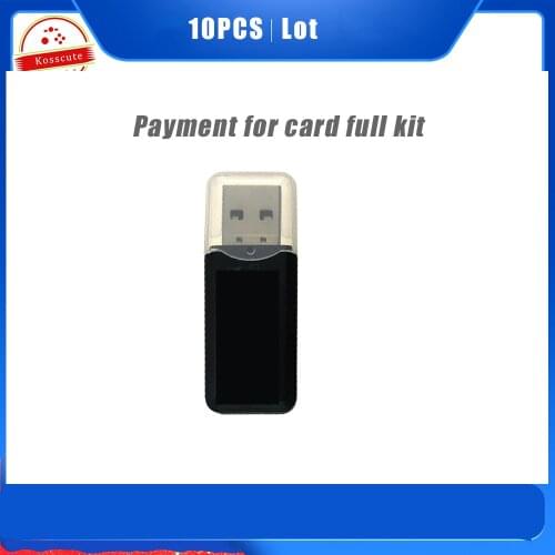 10PCS/LOT Payment List for 2021 Version TF SD Card Adapter The Gold Pro White and Silver Card Free Shipping
