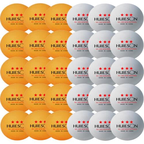 10pcs/pack 3-Star Professional 40mm 2.8g ABS Table Tennis Ping pong Ball White Orange Amateur Advanced Training competition Ball