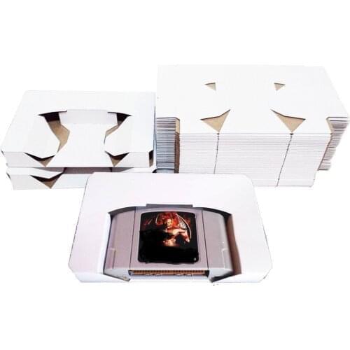 20pcs a lot For N64 Carton Replacement Inner Inlay Insert Tray PAL & NTSC for Nintendo for 64 CIB Game Cartridge